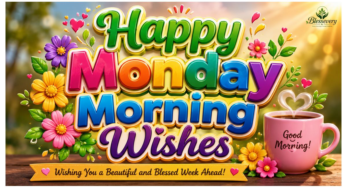 happy monday morning wishes