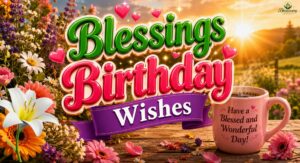 Beautiful blessings in simple birthday Heartfelt Birthday Wishes