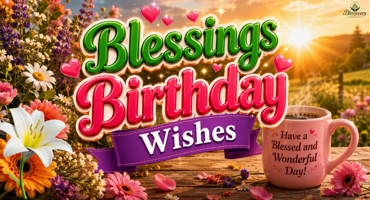 Beautiful blessings in simple birthday Heartfelt Birthday Wishes