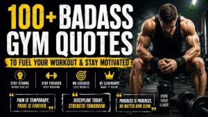 badass gym quotes