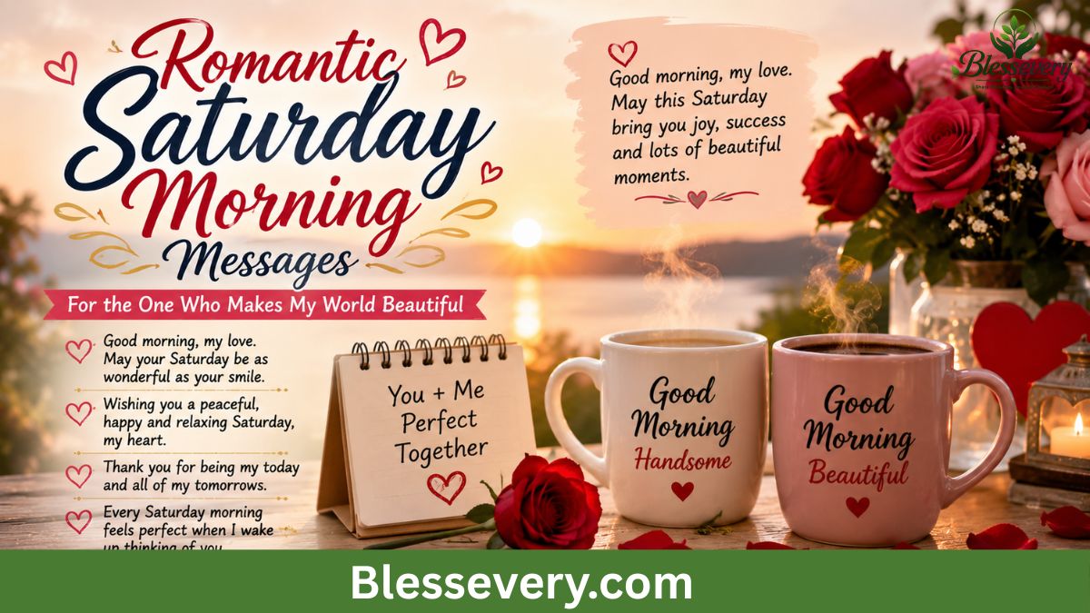 Romantic Saturday Morning Messages for someone special