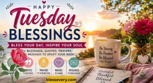 Good morning Tuesday blessings with Bible verse, prayers, quotes and wishes