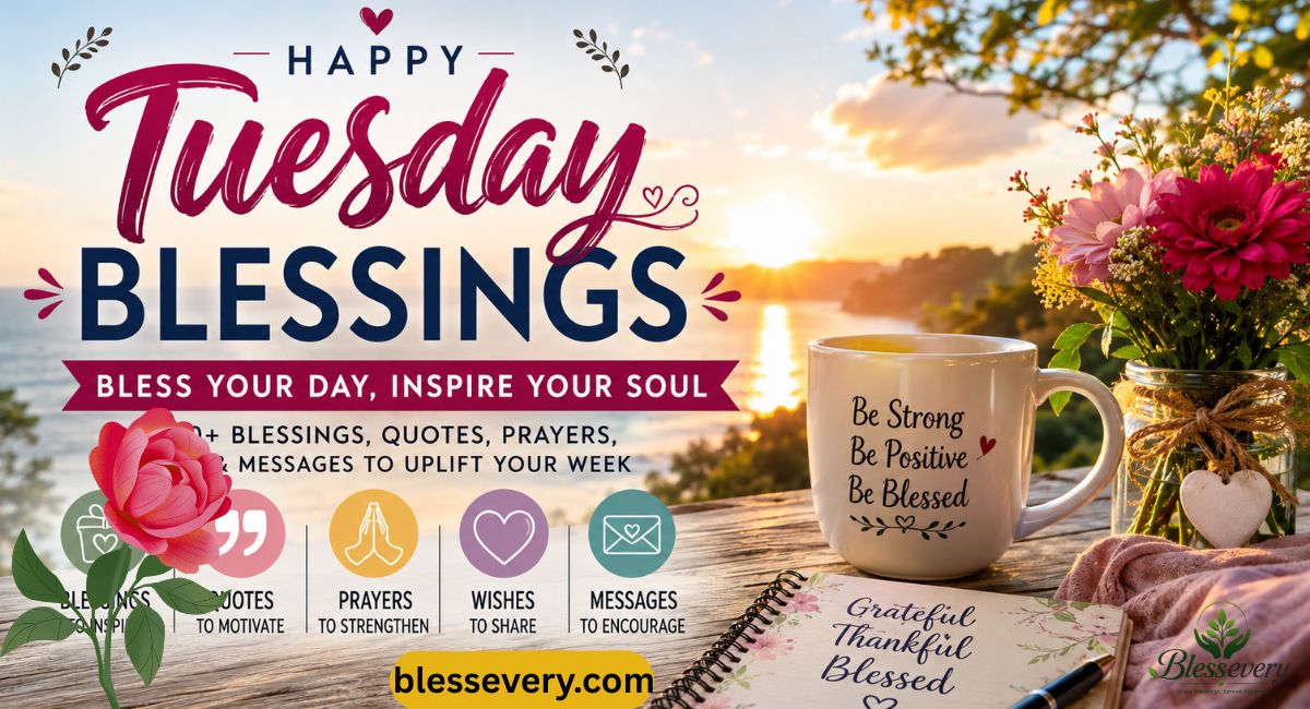 Good morning Tuesday blessings with Bible verse, prayers, quotes and wishes