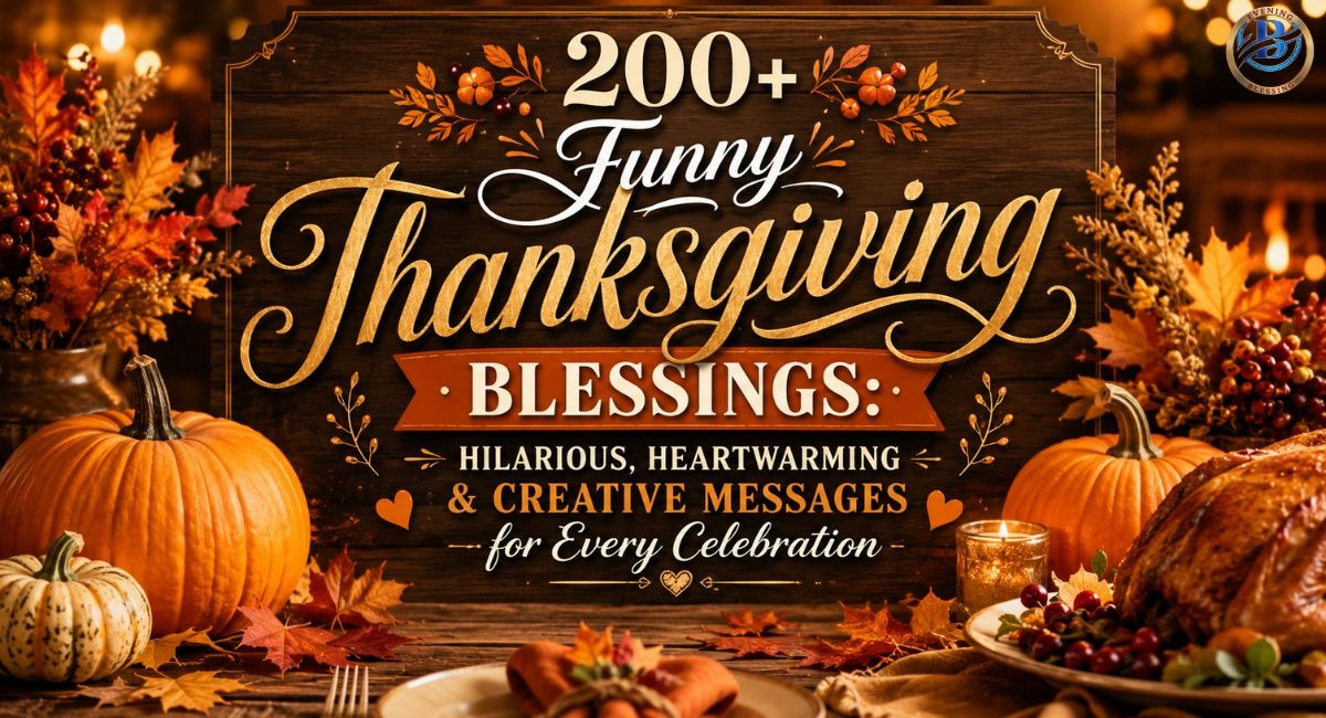 Funny Thanksgiving Blessings