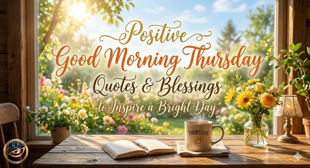 positive good morning Thursday