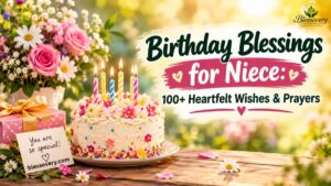 Birthday blessings for niece with heartfelt wishes and prayers