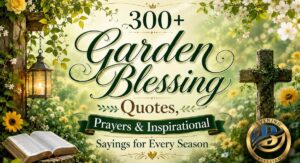Garden blessing quotes