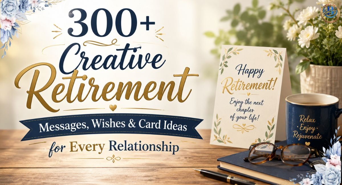 Person celebrating retirement with a card and gift, smiling at the beginning of a new chapter