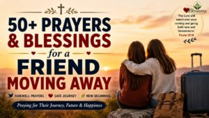 Prayers and blessings for a friend moving away